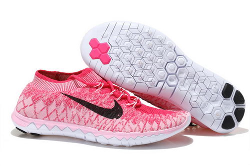 Nike Free 3.0 Flyknit Womens Pink Black On Sale